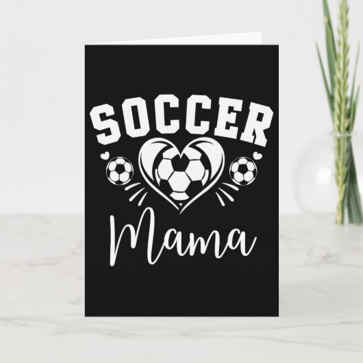 サッカー・ママ サッカー・ハート カード (正面)