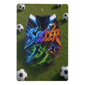 サッカー ミニクリップボード (裏面)