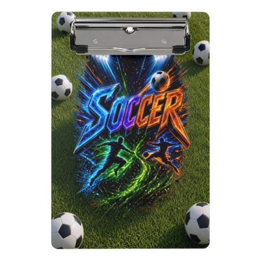 サッカー ミニクリップボード (正面)