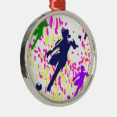 サッカー メタルオーナメント (右)