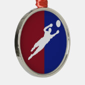 サッカー メタルオーナメント (右)