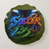 サッカー ラウンドクッション (裏面)