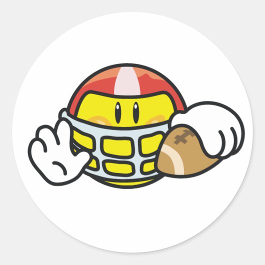 サッカー ラウンドシール (正面)