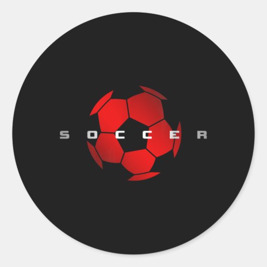 サッカー ラウンドシール (正面)