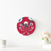 サッカー。 ラウンド壁時計 (ホーム)