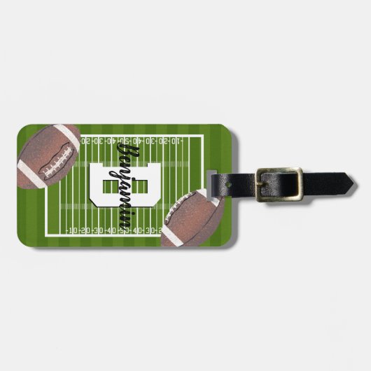 サッカー ラゲッジタグ (正面横)