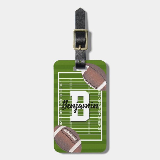 サッカー ラゲッジタグ (正面縦)