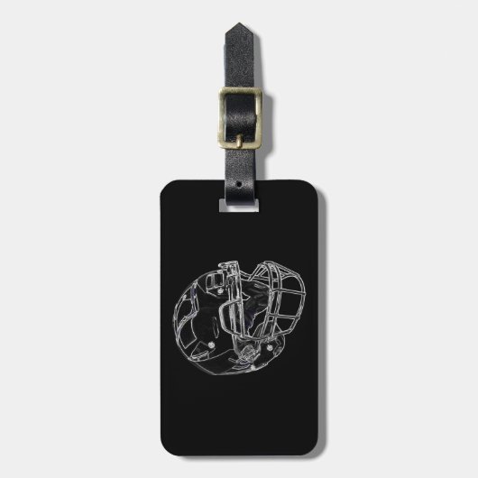 サッカー ラゲッジタグ (正面縦)