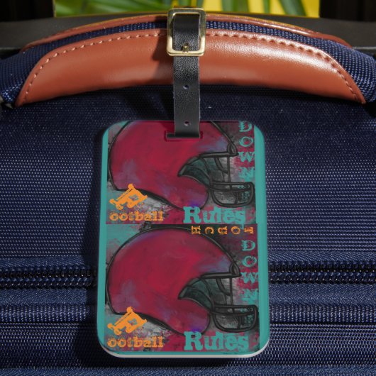 サッカー ラゲッジタグ (正面インサイチュ2)