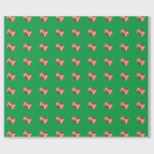 サッカー ラッピングペーパー (フラット)