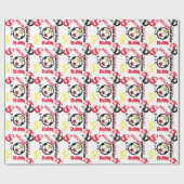 サッカー ラッピングペーパー (フラット)