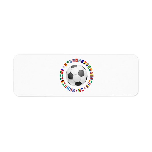 サッカー ラベル (正面)