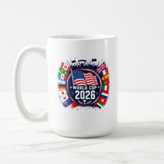 サッカー ワールドカップ 2026 国旗 Tシャツ コーヒーマグカップ