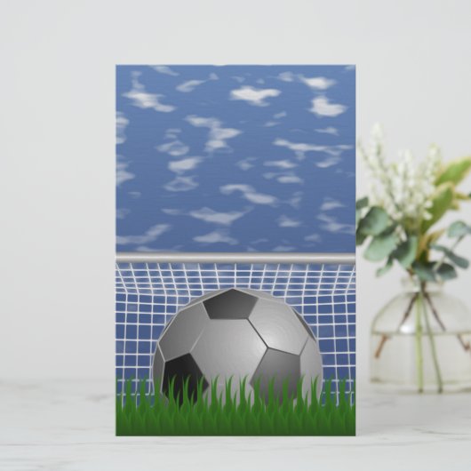 サッカー 便箋 (スタンド正面)