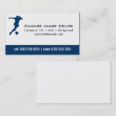 サッカー-個人事業カード 名刺 (正面/裏面)