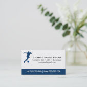 サッカー-個人事業カード 名刺 (スタンド正面)