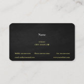 サッカー 名刺 (裏面)