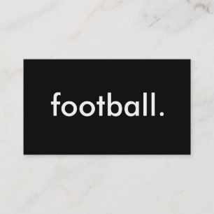 サッカー。 名刺