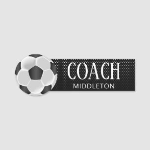 サッカー 名札