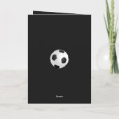 サッカー 感謝 コーチ フォトカード (裏面)