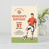 サッカー 招待状 (スタンド正面)