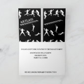 サッカー 招待状 (内部)