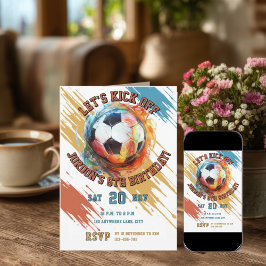 サッカー 招待状