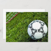 サッカー*招待状* 招待状 (正面/裏面)