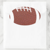 サッカー 楕円形シール (バッグ)