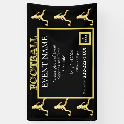 サッカー 横断幕 (縦)