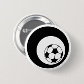 サッカー。氷柱。 缶バッジ (正面&裏面)