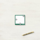 サッカー 緑 カスタマイズ 子供 バックトゥスクール ポストイット (デスク上)