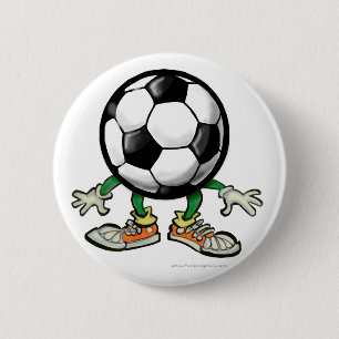 サッカー 缶バッジ