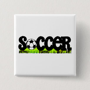 サッカー 缶バッジ