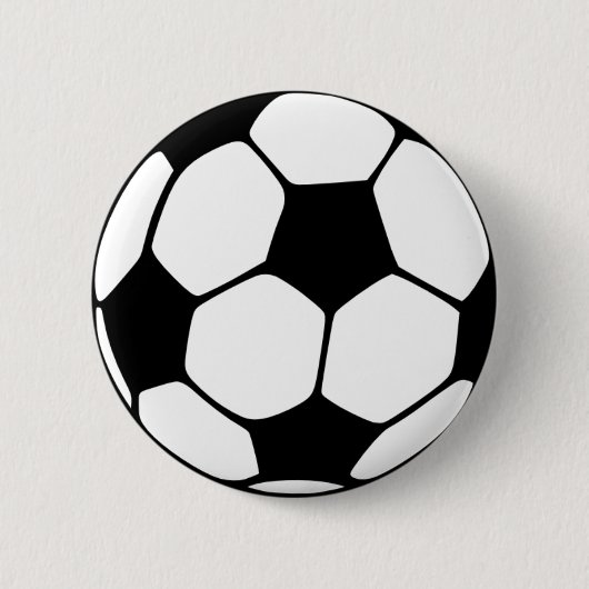 サッカー 缶バッジ (正面)