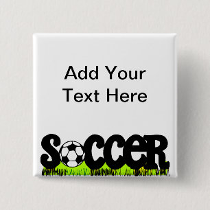 サッカー 缶バッジ