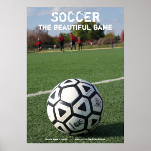 サッカー – 美しいゲーム – ポスター