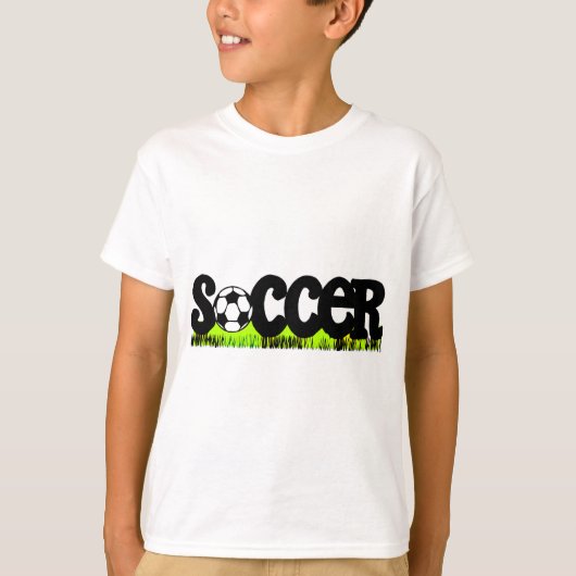 サッカー（芝生） Tシャツ (正面)