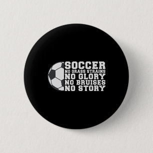 サッカー 苦労なし 栄光なし 打撲なし 物語もなし 缶バッジ
