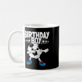サッカー 誕生日 おもしろ ダビング 男の子 子供 お祝い コーヒーマグカップ (左)
