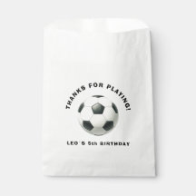 サッカー 誕生日 景品袋 男の子 | 編集可能