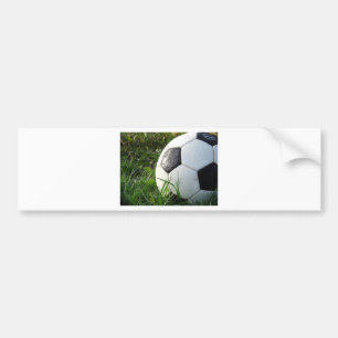 サッカー~足ボールinフィールド バンパーステッカー