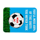 サッカー – 蹴れ！ マグネット (横)