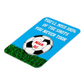 サッカー – 蹴れ！ マグネット (左側)