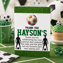 サッカー 1歳の誕生日パーティー