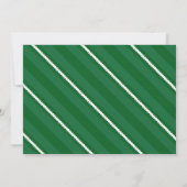 サッカー 1歳 誕生日 写真 招待状 ブラック (裏面)