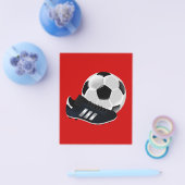 サッカー–155947サッカーのサッカーサッカーサッカーサッカーブートボールs チラシ (シングル)