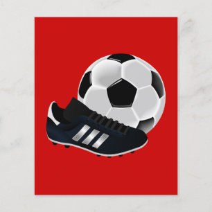 サッカー–155947サッカーのサッカーサッカーサッカーサッカーブートボールs チラシ