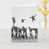 サッカー， 1930年代 カード (黄色い花)