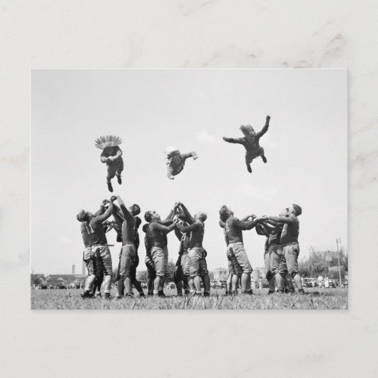 サッカー， 1930年代 ポストカード (正面)